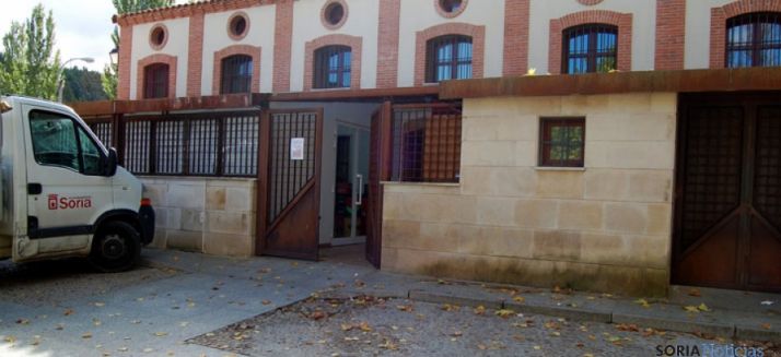 Imagen del Centro de Recepción de Visistantes este martes.