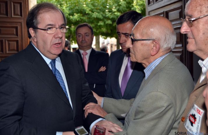 Soria Ya con Herrera en El Burgo