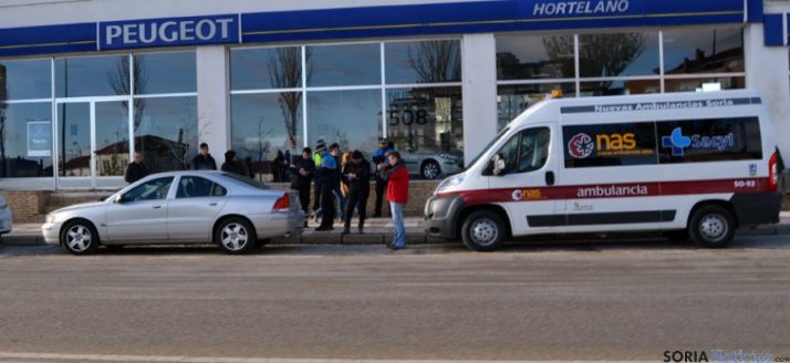 Los dos vehículos implicados en el accidente.