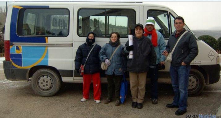 Miembros de ASAMIS antes de una de sus actividades.