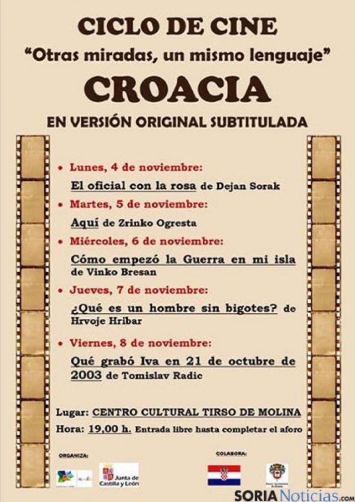 El ciclo es desde este lunes hasta el viernes.