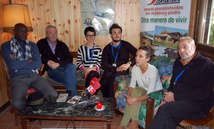 Presentación del jurado del festival.