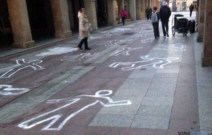 Imagen del Collado esta mañana de miércoles.