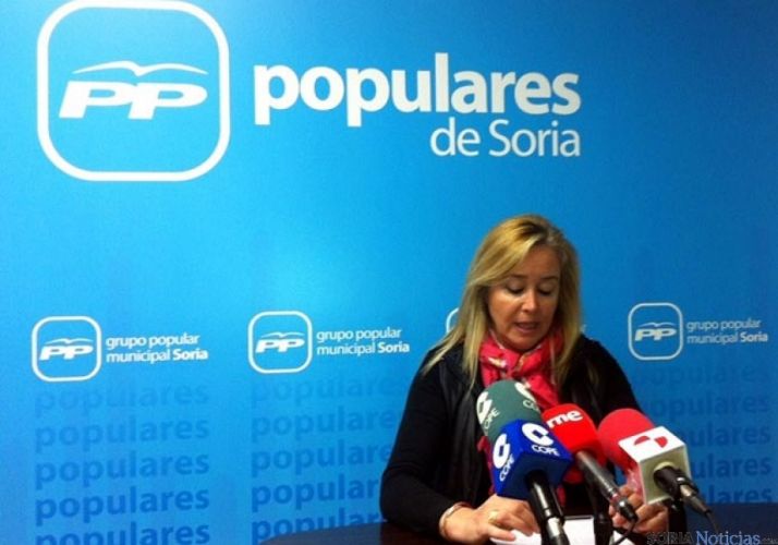 La concejal del PP María José Fuentes