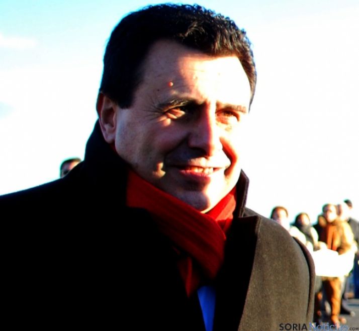 Félix Lavilla este viernes en la A-15.