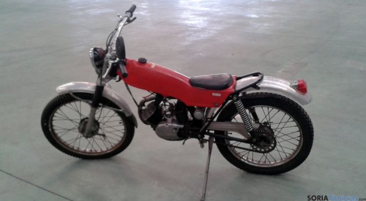 Imagen de la motocicleta marca Montesa.