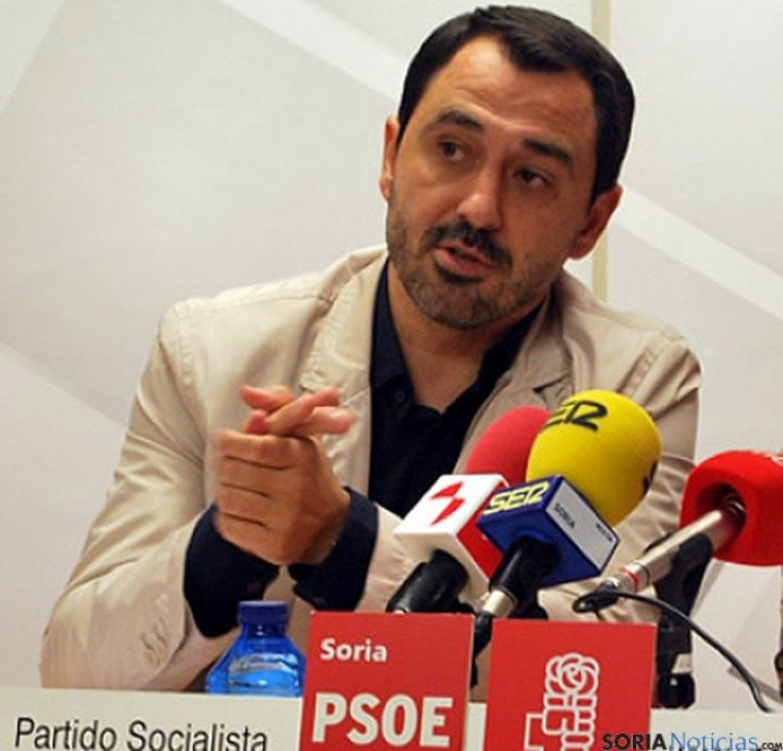 El procurador socialista Javier Muñoz.