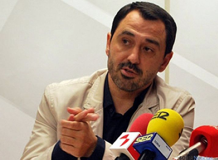 El procurador socialista Javier Muñoz.