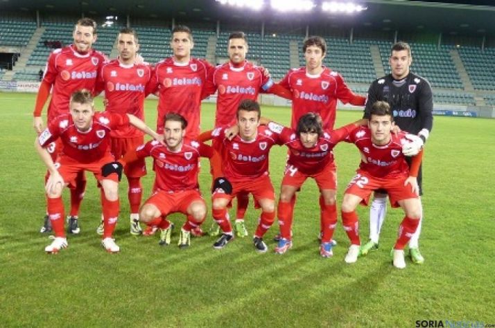 El cuadro rojillo antes del inicio contra los bercianos.