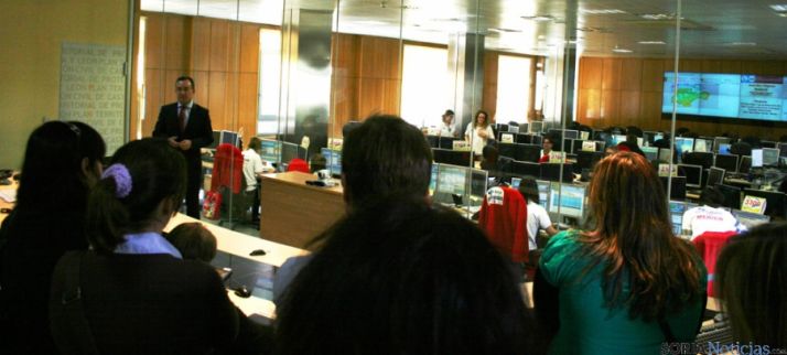 El director de la Agencia de Protección Civil en la Jornada de Formación de Cruz Roja en el 112.