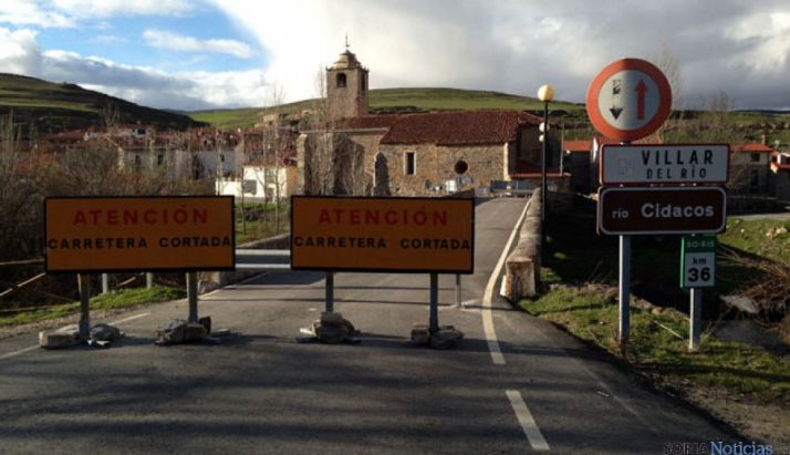 El puente cerrado este verano.