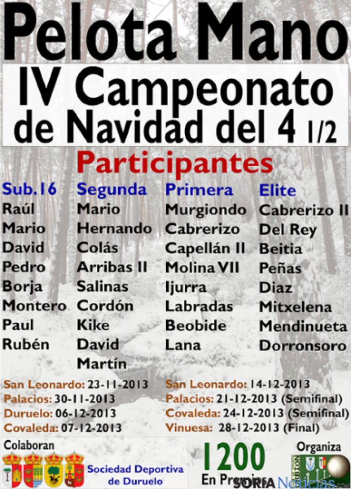 Cartel de los partidos