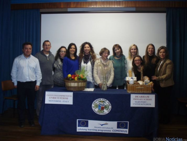 Profesores de Soria, Italia y Reino Unido