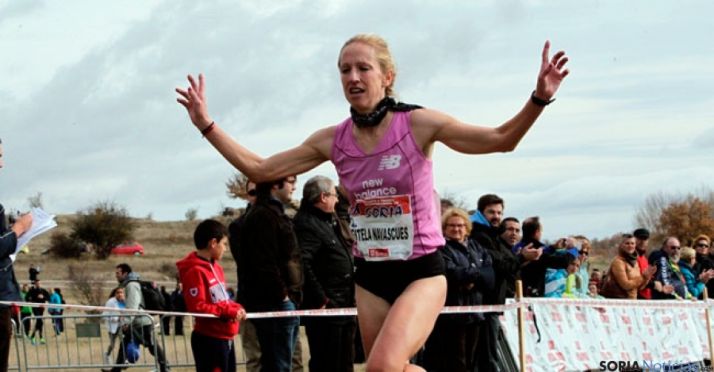 Estela Navascués quedó segunda