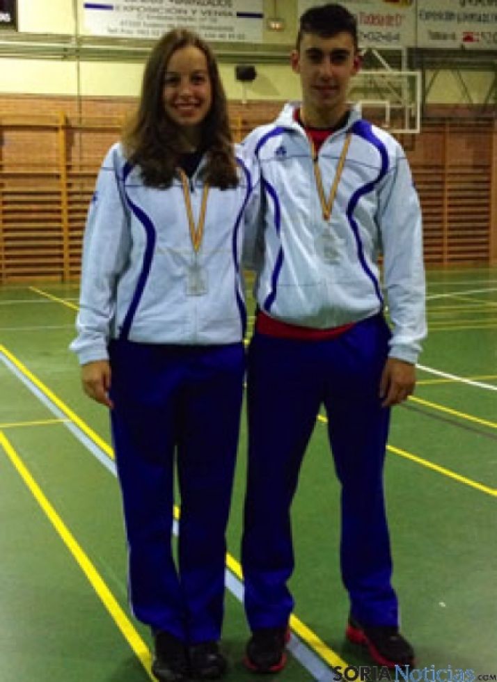 Buenos resultados del bádminton soriano en la primera prueba del Circuito de Edad de la Comunidad