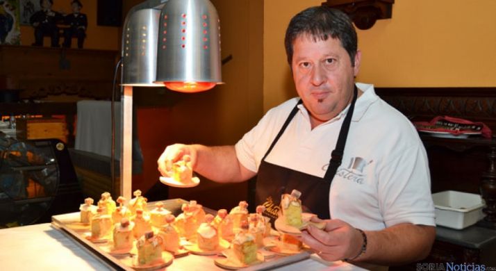 El restaurante La Chistera ofrece su tapa coulant de boletus