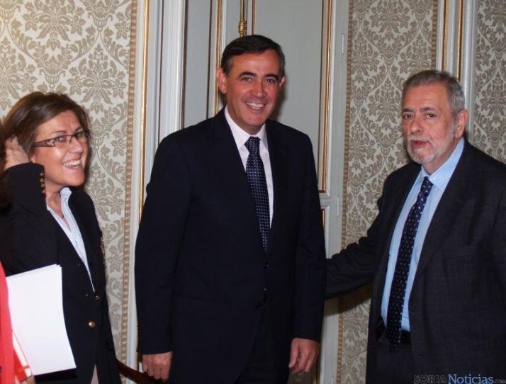 Marimar Angulo, Antonio Germán Beteta y Antonio Pardo