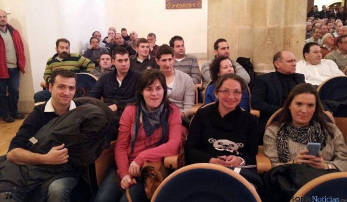 Alumnos del curso de Reincorporación Agraria, auspiciados por ASAJA. 