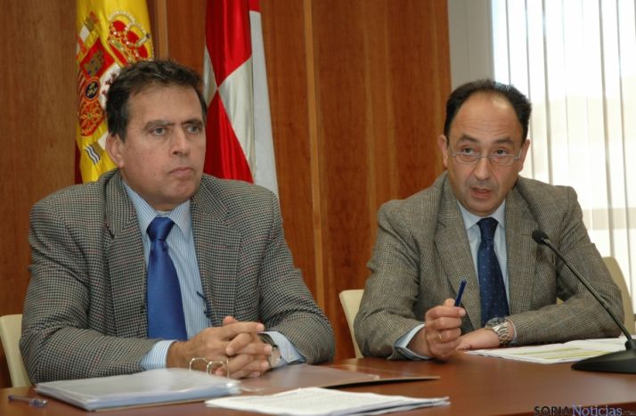 Javier Barrio (izda.) y Manuel López.