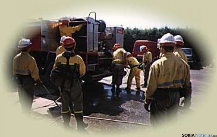 Operativo antiincendios de la Junta.