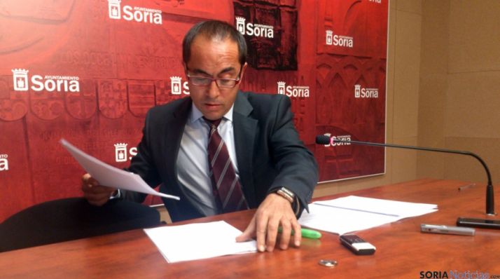 El concejal de Hacienda y primer teniente de alcalde, Luis Rey.