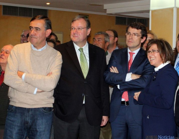 Pardo, Silván, Mañueco y Angulo.