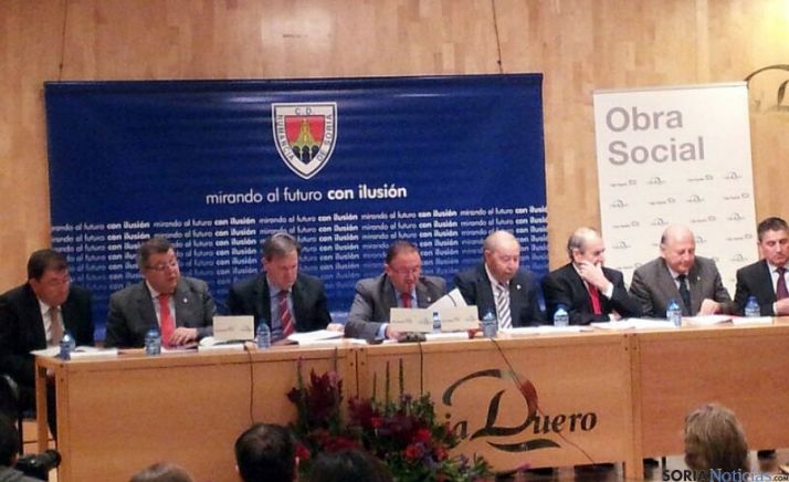 Imagen de la Junta General celebrada este martes.