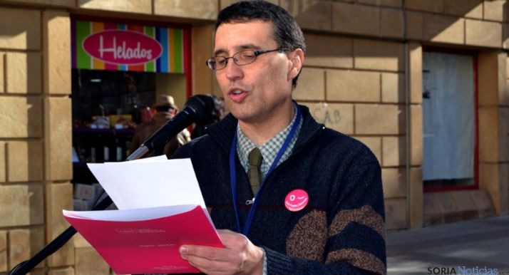 El delegado de UPyD en Soria, Joaquín de la Cuesta.