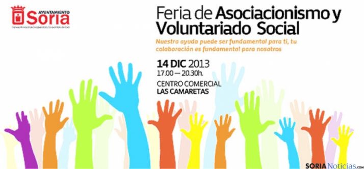 La Feria del Voluntariado será en horario de tarde