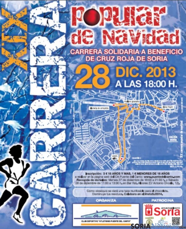Cartel de la carrera popular