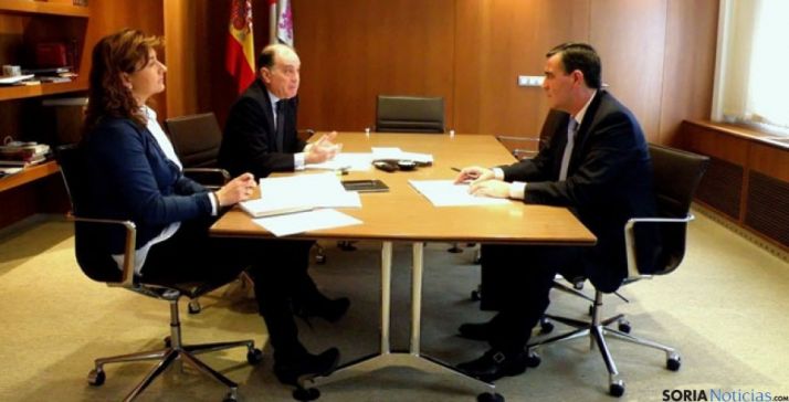 Tomás Villanueva con Antonio Pardo