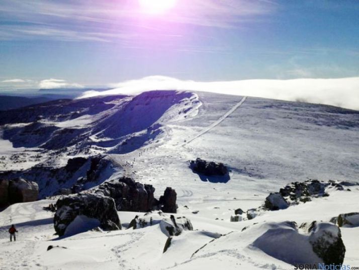 Impresionante imagen desde el Urbión/ Facebook- L.H.Moreno