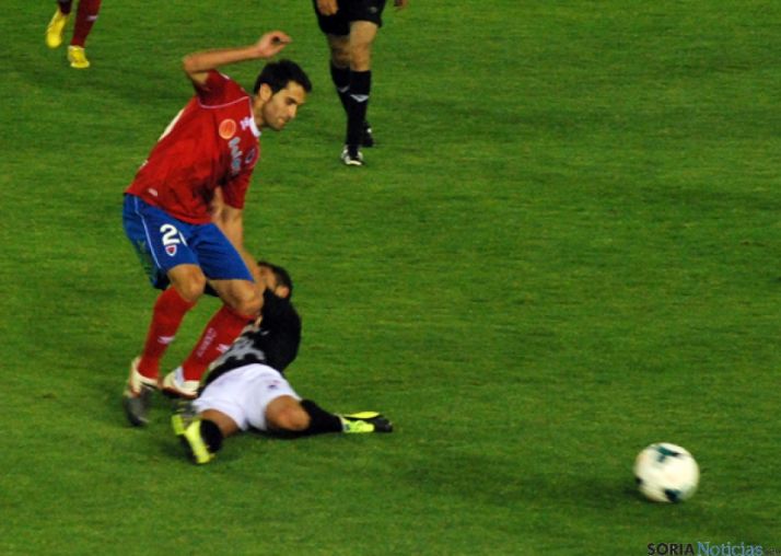Antonio Tomás en un partido