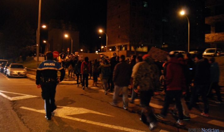 Manifestación de apoyo a Gamonal. / SN