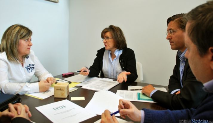 De derecha a izquierda, Utrilla, Angulo, Martínez y Sainz.