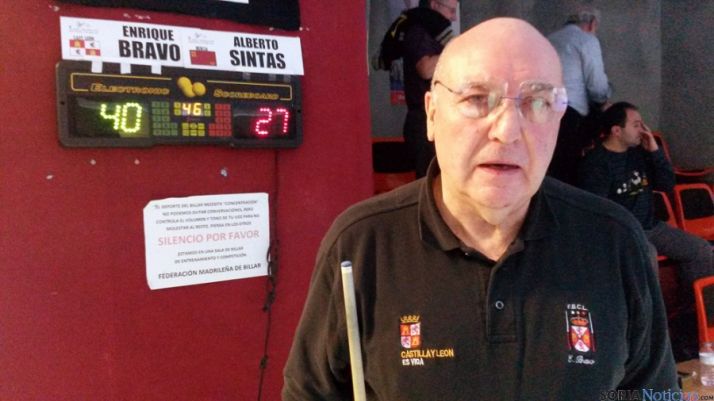 Enrique Bravo, en el torneo madrileño.