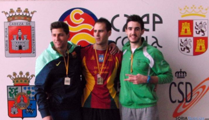 Atletas del CAEP en una imagen de archivo. 