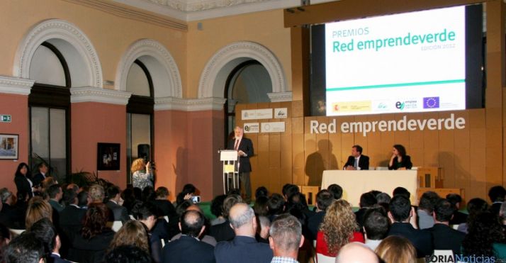 Entrega de los premios Emprendeverde en su primera edición.