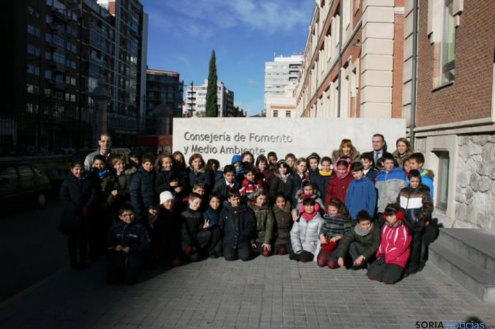 Visita de un colegio
