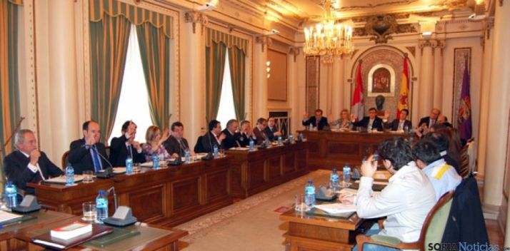 Momento de la aprobación unánime de los Planes Provinciales 2014