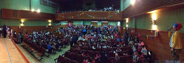 El salón de actos este martes.