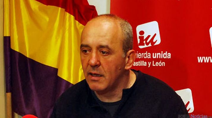 Enrique García, de Izquierda Unida en Soria.