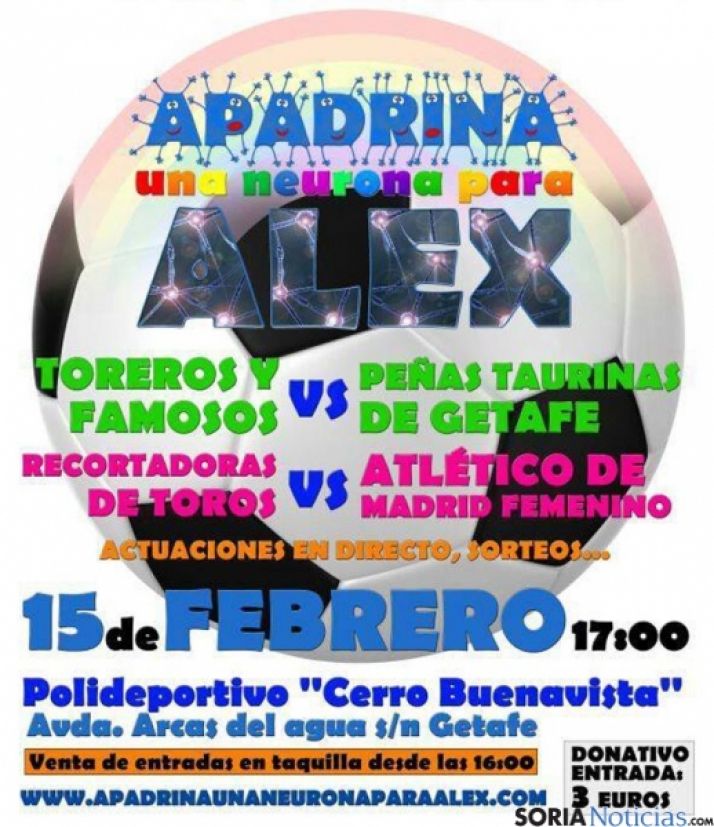 Sanz ayudará a costear un tratamiento médico.