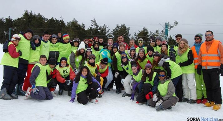 El IES La Rambla de San Esteban de Gormaz en Santa Inés. 