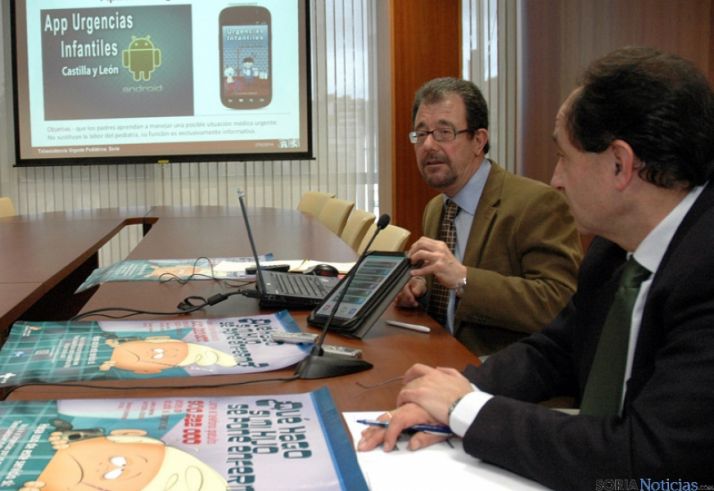 Javier Iglesias, (izda.) y Manuel López.