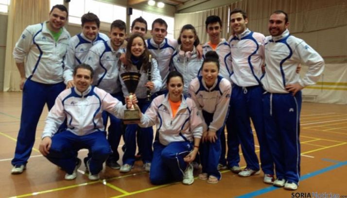 Jugadores del Bádminton Soria