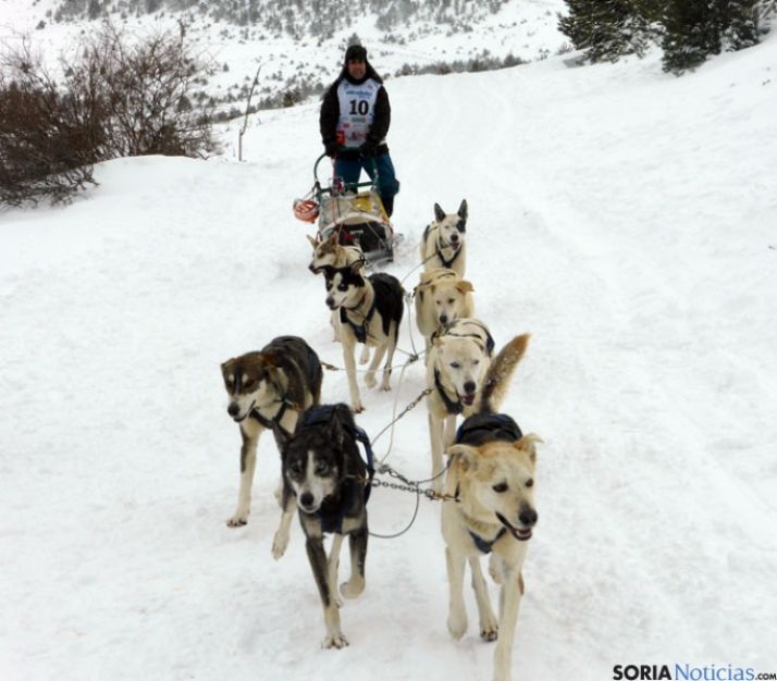 La primera etapa discurrió con una climatología adversa