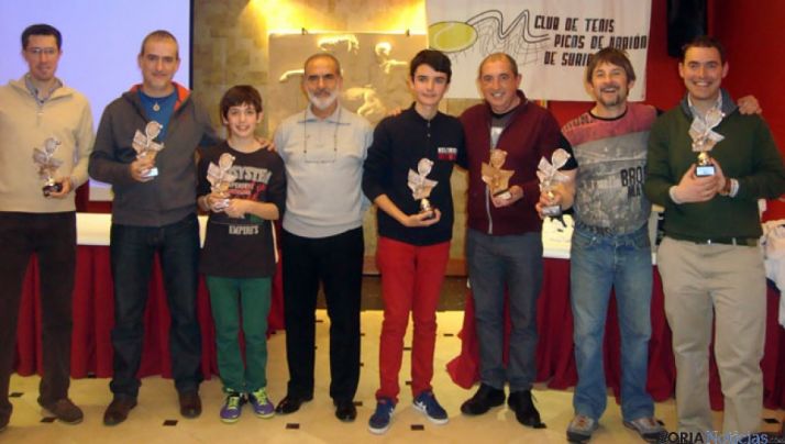 Ganadores de la III Liga de Tenis de Soria
