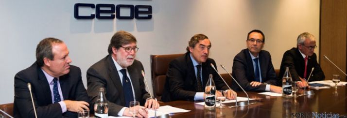 Presentación del informe poblacional sobre Soria, Cuenca y Teruel en Madrid