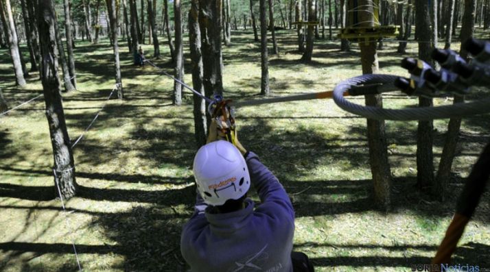 Imagen de uno de los circuitos del parque. / soriaventura